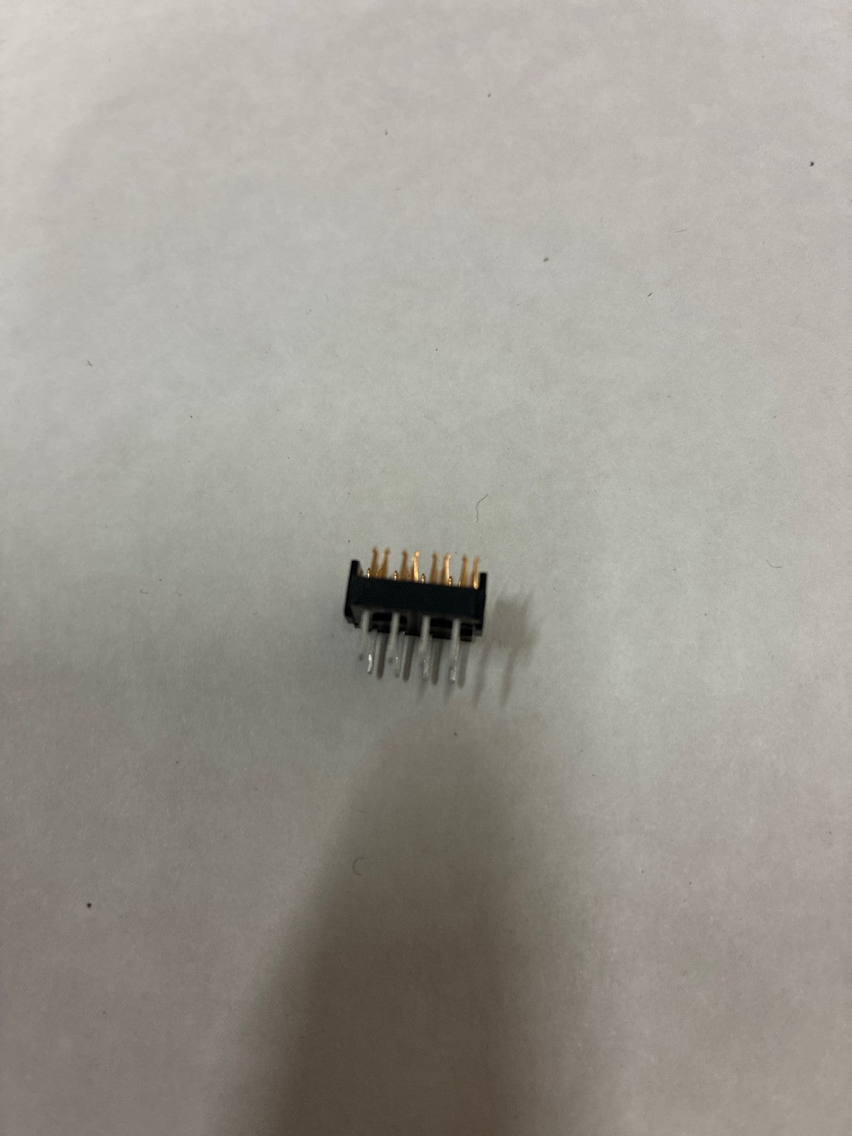 🔥 Lot of 8 AMP 8-Pin PCB Connector/Socket Black Gold Contacts