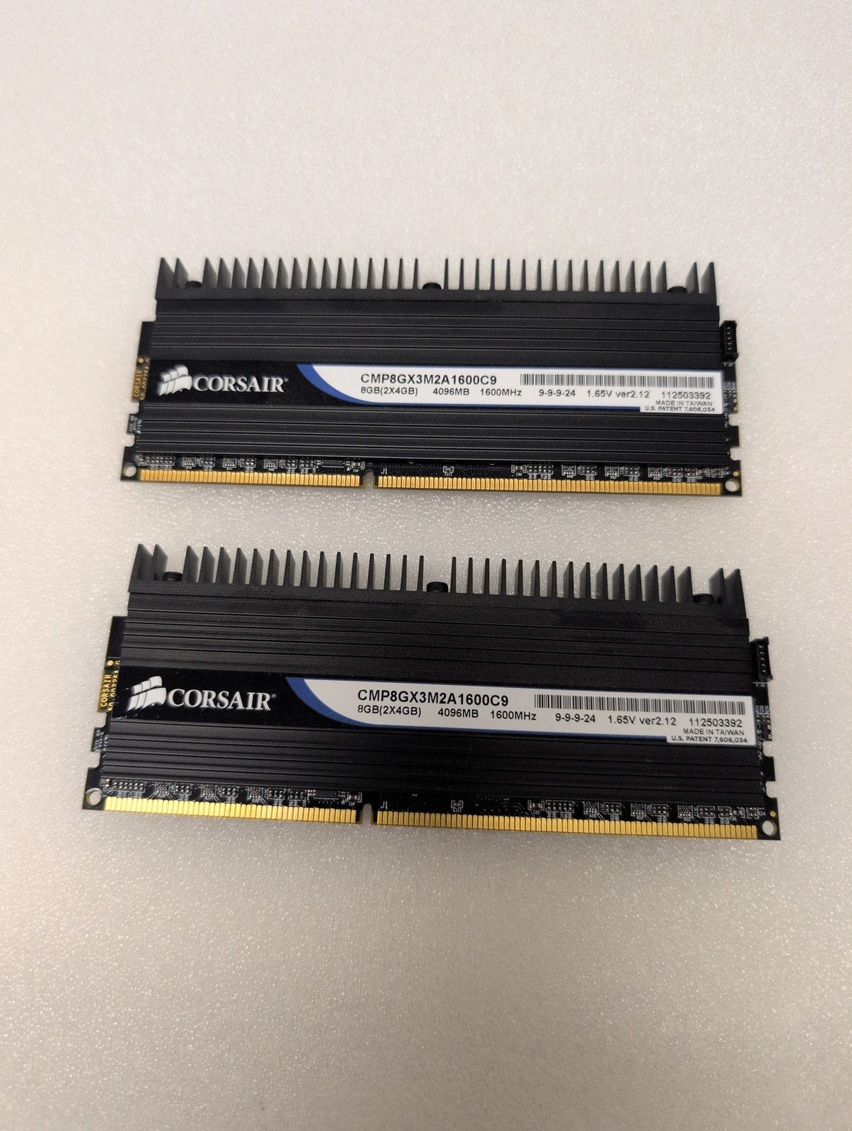 🎸 Corsair Dominator CMP8GX3M2A1600C9 8GB (2x4GB) DDR3 1600MHz Desktop RAM
