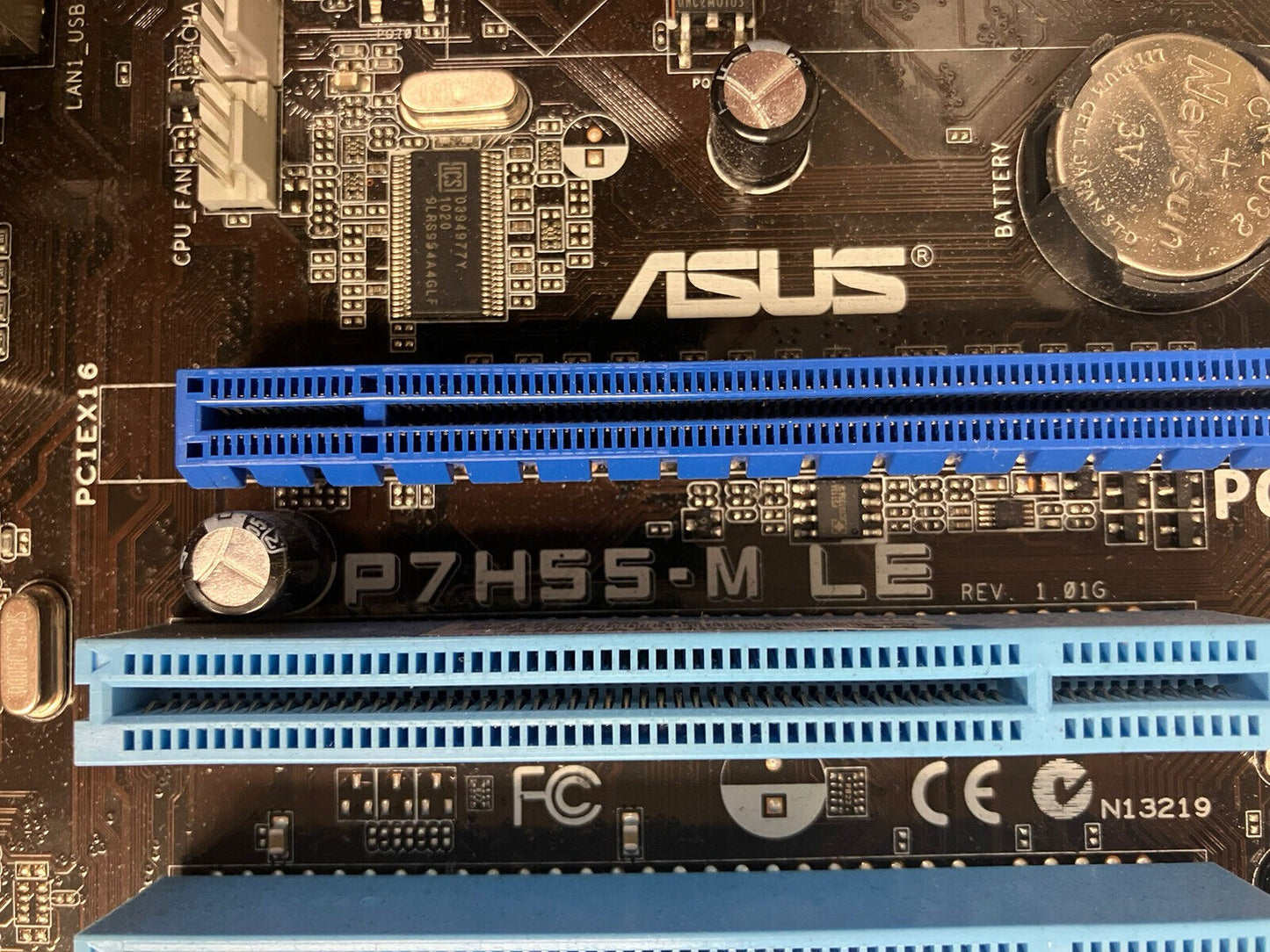 ~ ASUS P7H55-M LE H55 LGA 1156 DDR3 Motherboard W/ Intel i3-530 CPU & IO Shield