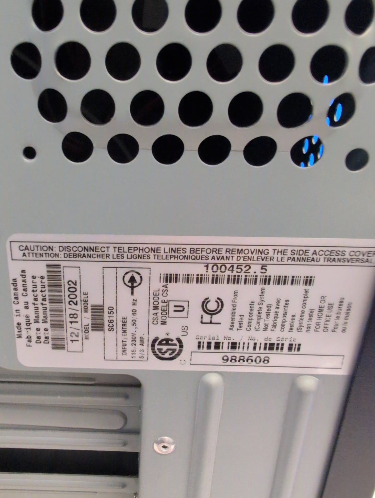 🎸 Cicero SC6150 Mid Tower ATX Computer Case with 300W PSU Vintage Pentium 4