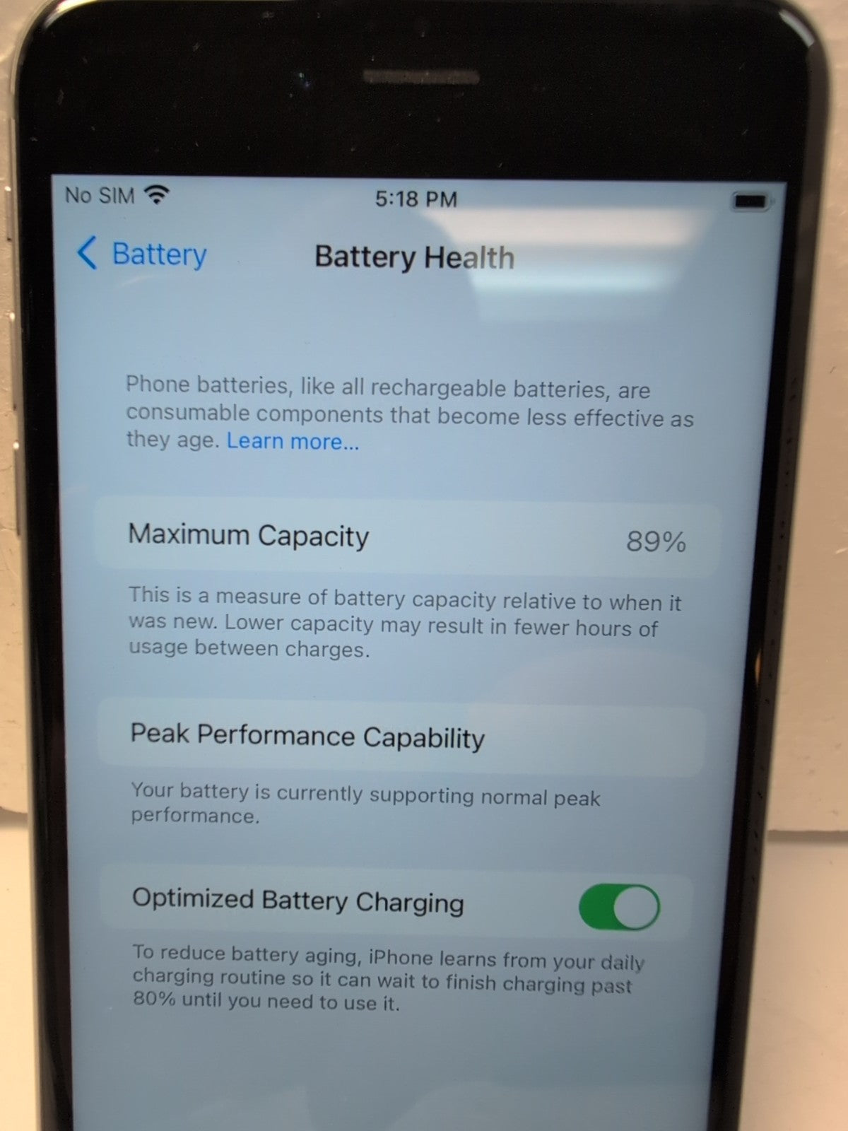 🔥 (NICE) Apple iPhone 6S Plus A1687 16GB Smartphone Gray + BOX (LOCKED BELL) -