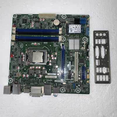 Intel DQ77MK G39642-500 Motherboard Micro ATX LGA1155 +60GB SSD+ CPU