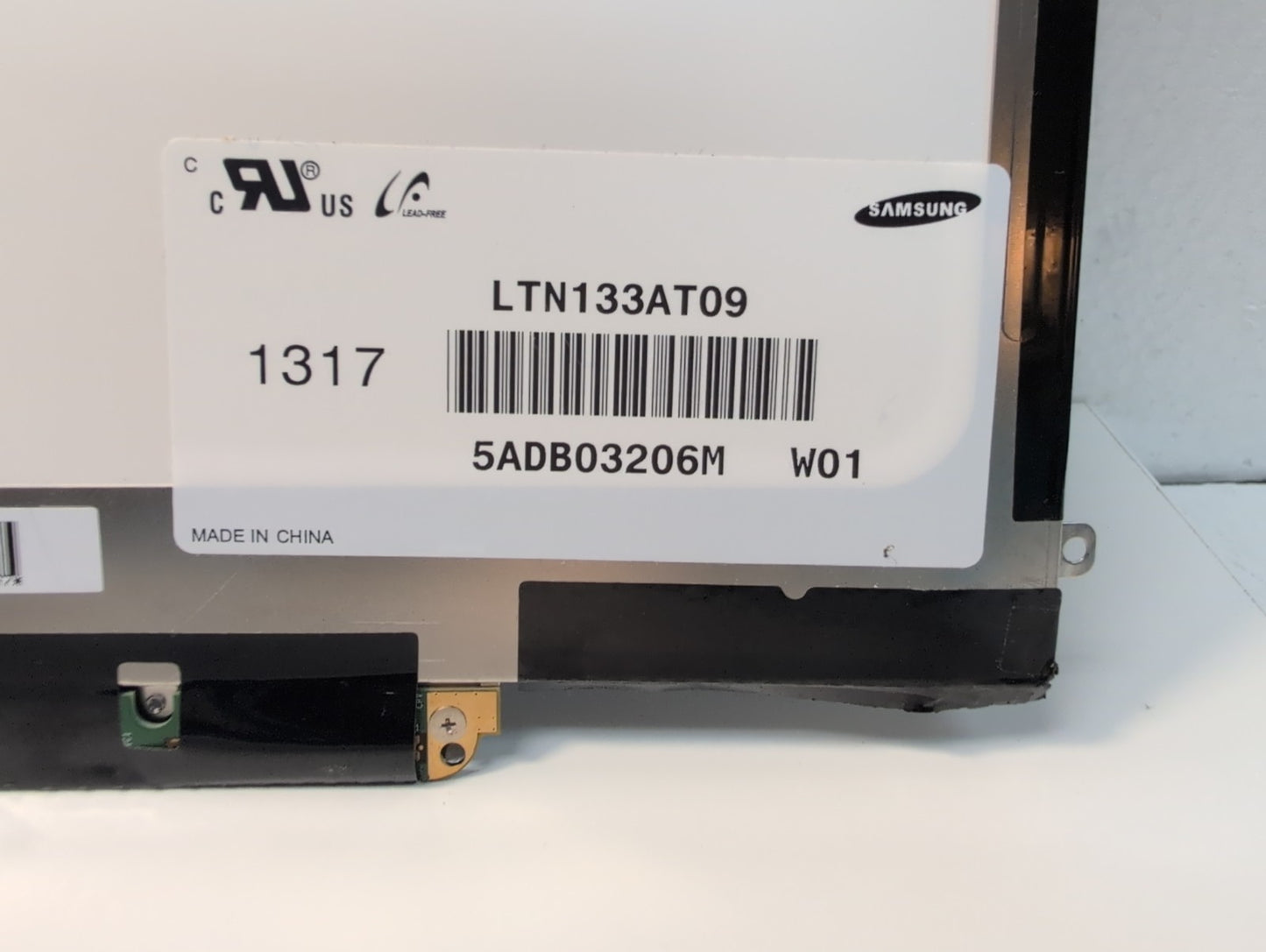 🔥   LTN133AT09 -W01 Apple Macbook 13.3 LED LCD Screen -