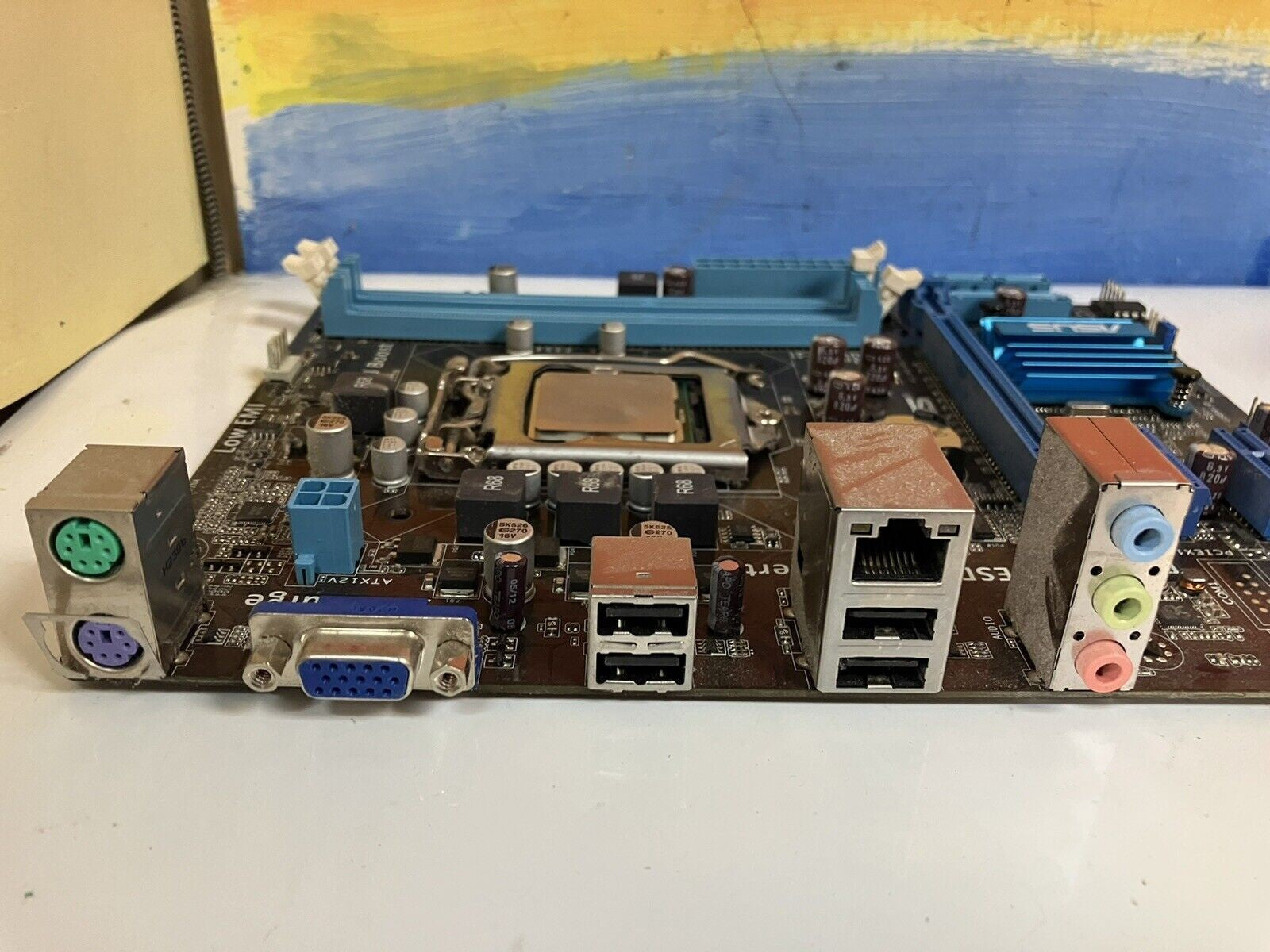 ~ASUS P8H61-M LX3 R2.0 Motherboard LGA 1155 DDR3  + IO Plate