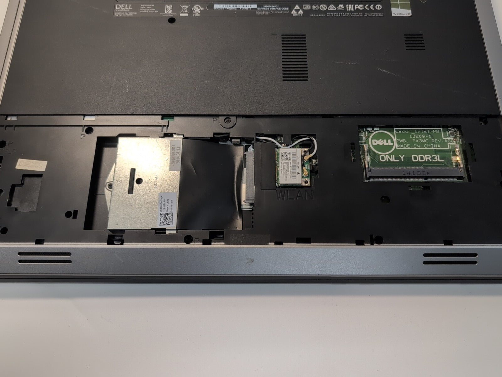 🔥 (For Parts,  No Display ) DELL P26E 17" Laptop INTEL i7 CPU (NO RAM/HDD/AC) -