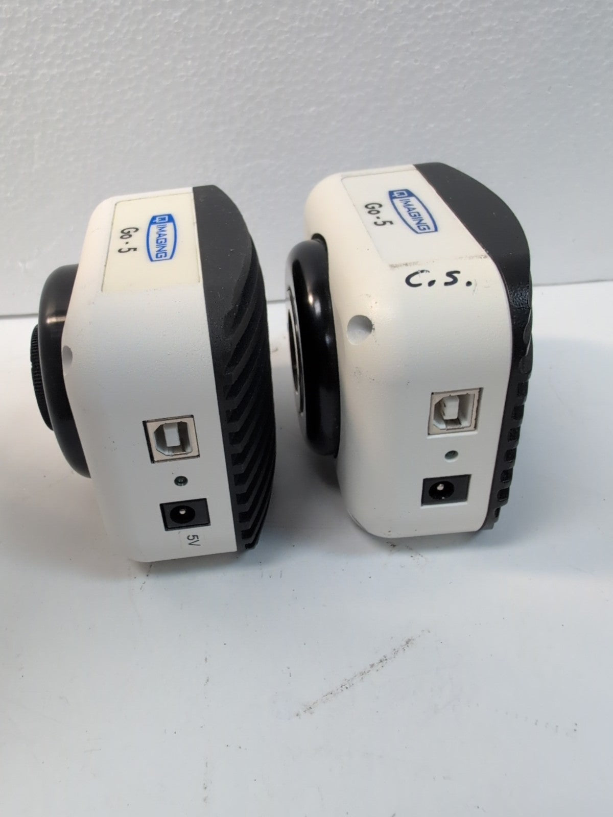 2x QImaging Go Microscope Camera 01-GO-5-R-CLR-12 COLOR 12 BIT -