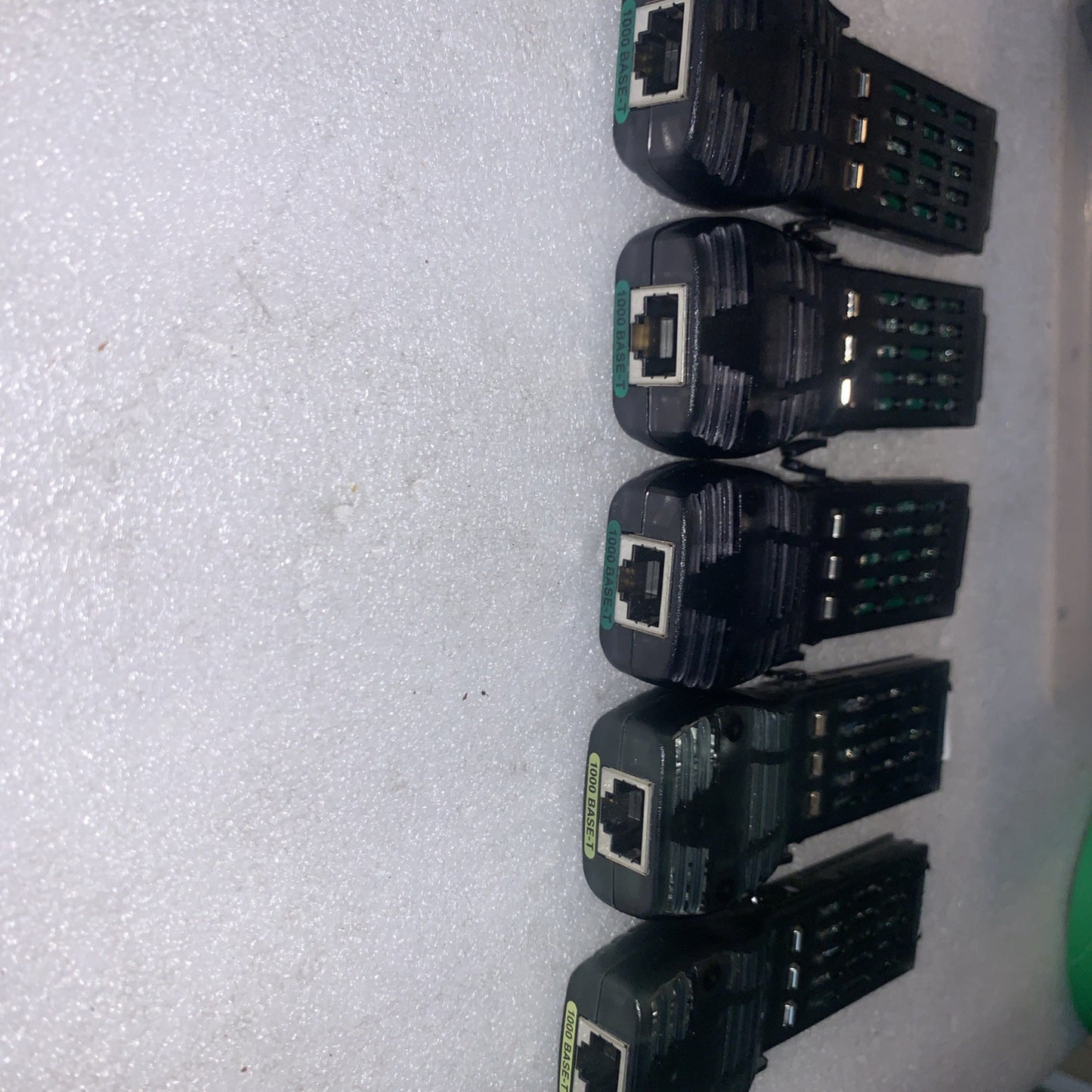 🔥 Lot of 5 1000BASE-T GBIC RJ45 GBIC Copper