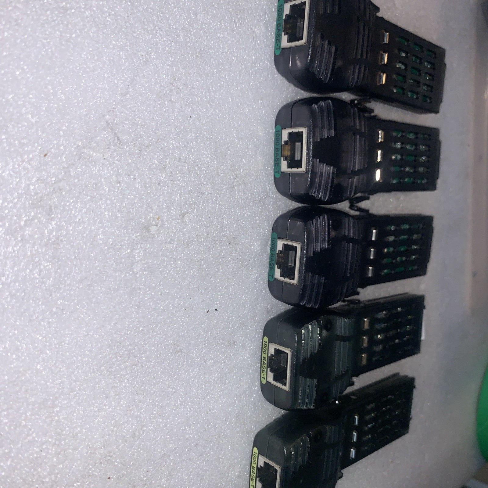 🔥 Lot of 5 1000BASE-T GBIC RJ45 GBIC Copper