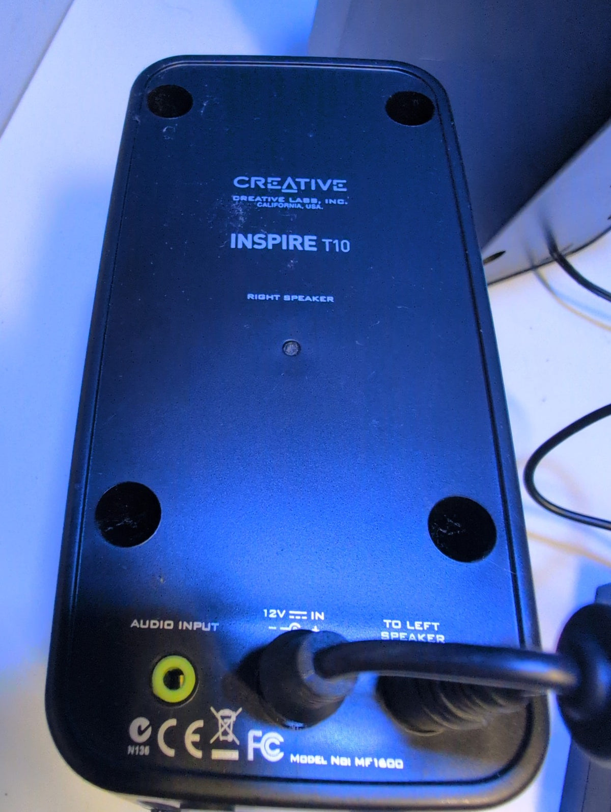 🎸 Creative Inspire T10 2.0 Multimedia Desktop Speaker System MF1600 Tested