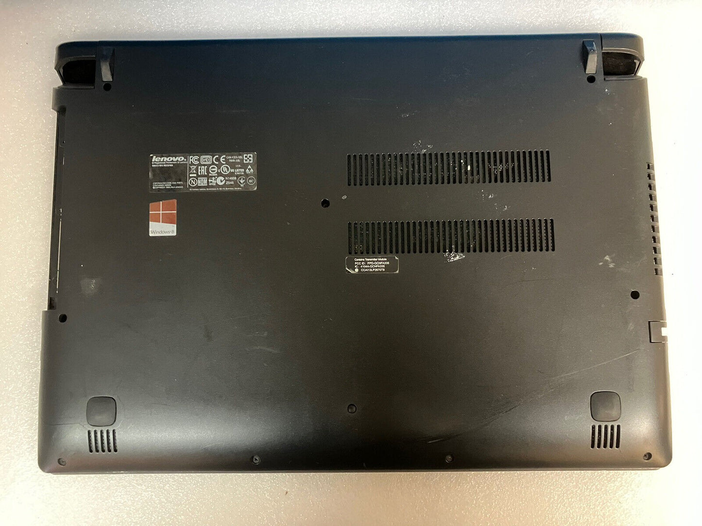 ~ (For Parts, As is) Lenovo 15.6" Laptop AMD A8 CPU 2GB RAM No Disk (Read)