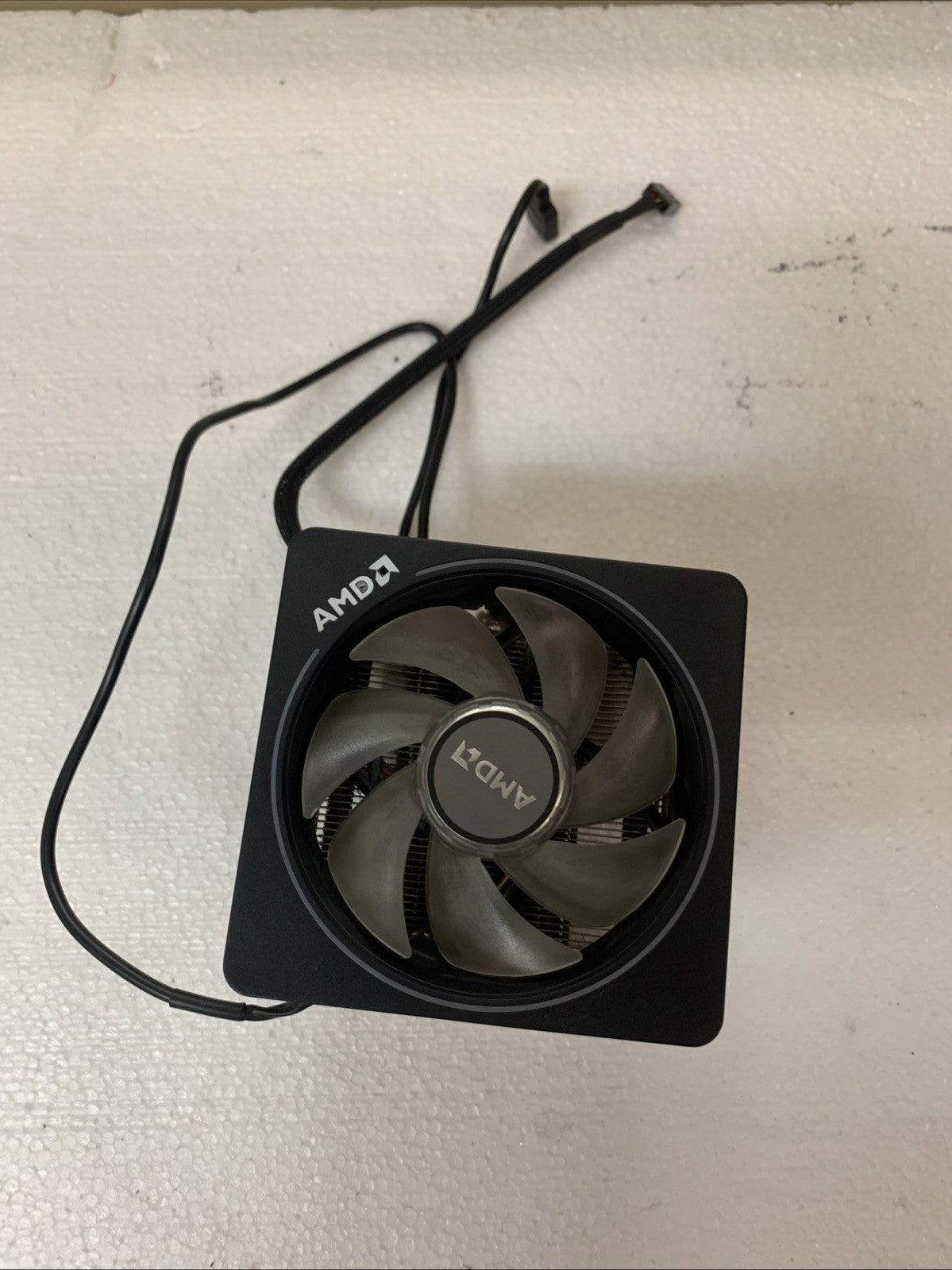 🔥 AMD Ryzen 5 AM4 CPU  RGB heatsink fan (only)