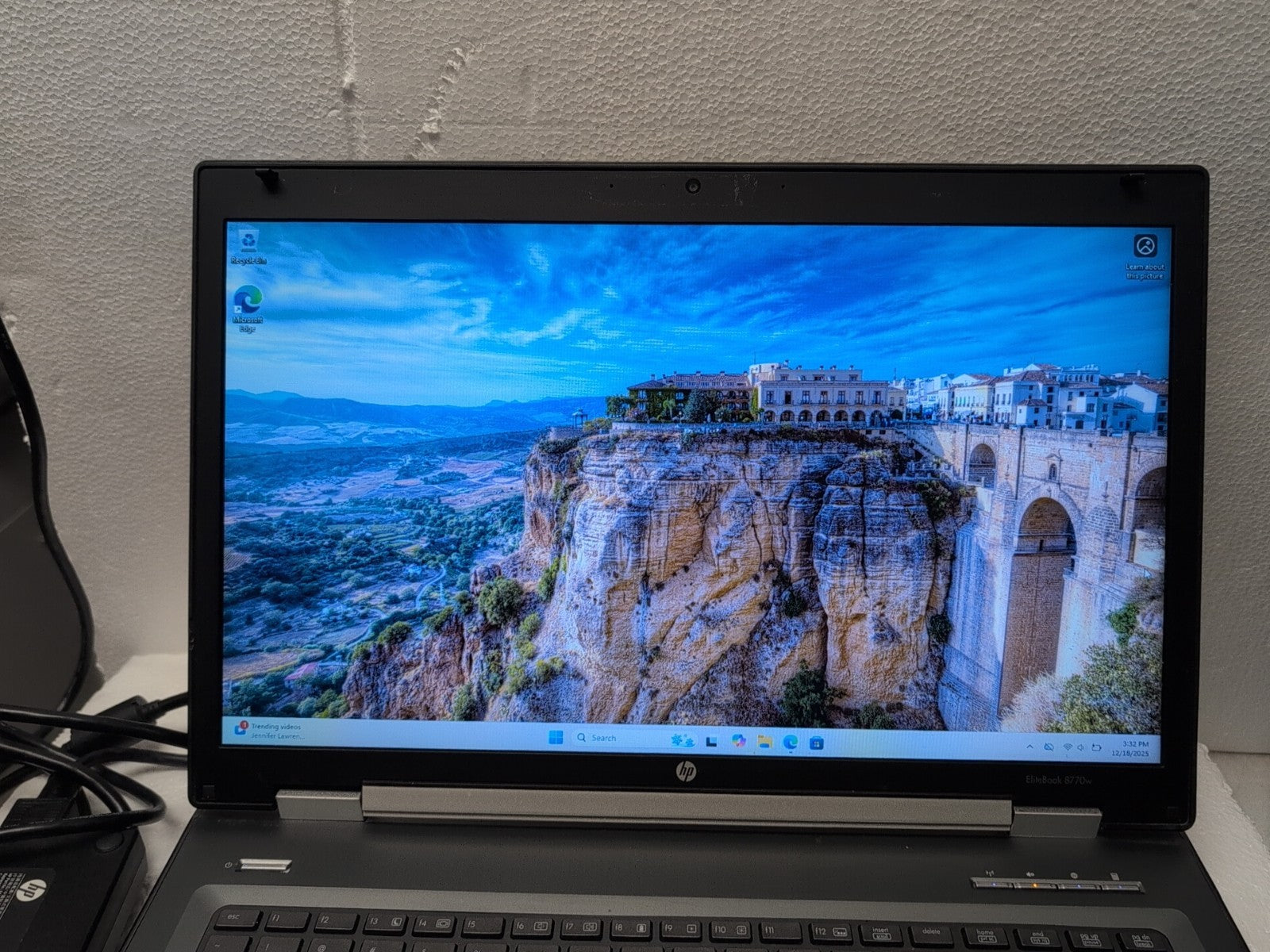 HP EliteBook 8770w 17" Laptop Intel  i7-3630QM/24GB/960GB SSD/AMD 7700M/Win11-