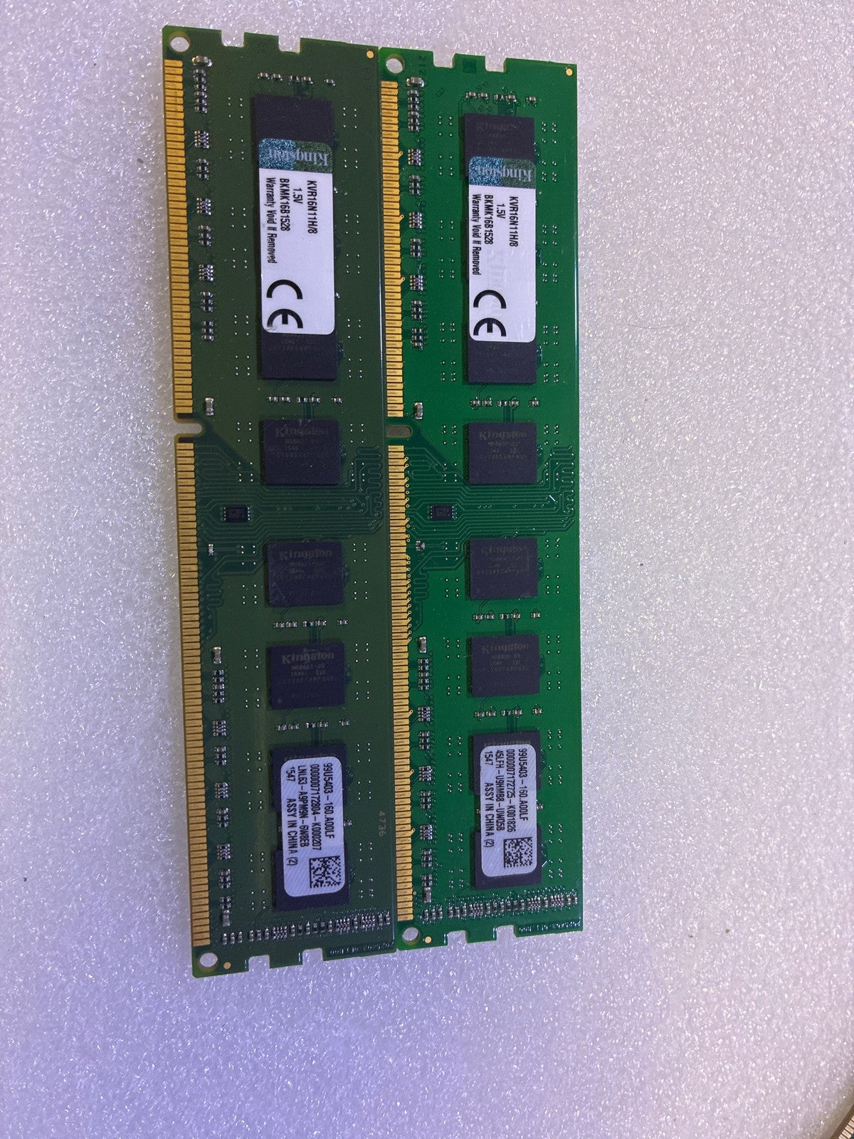 🔥 Kingston KVR16N11H/8 16GB (2x8GB) DDR3-1600 Desktop RAM DIMM PC3-12800