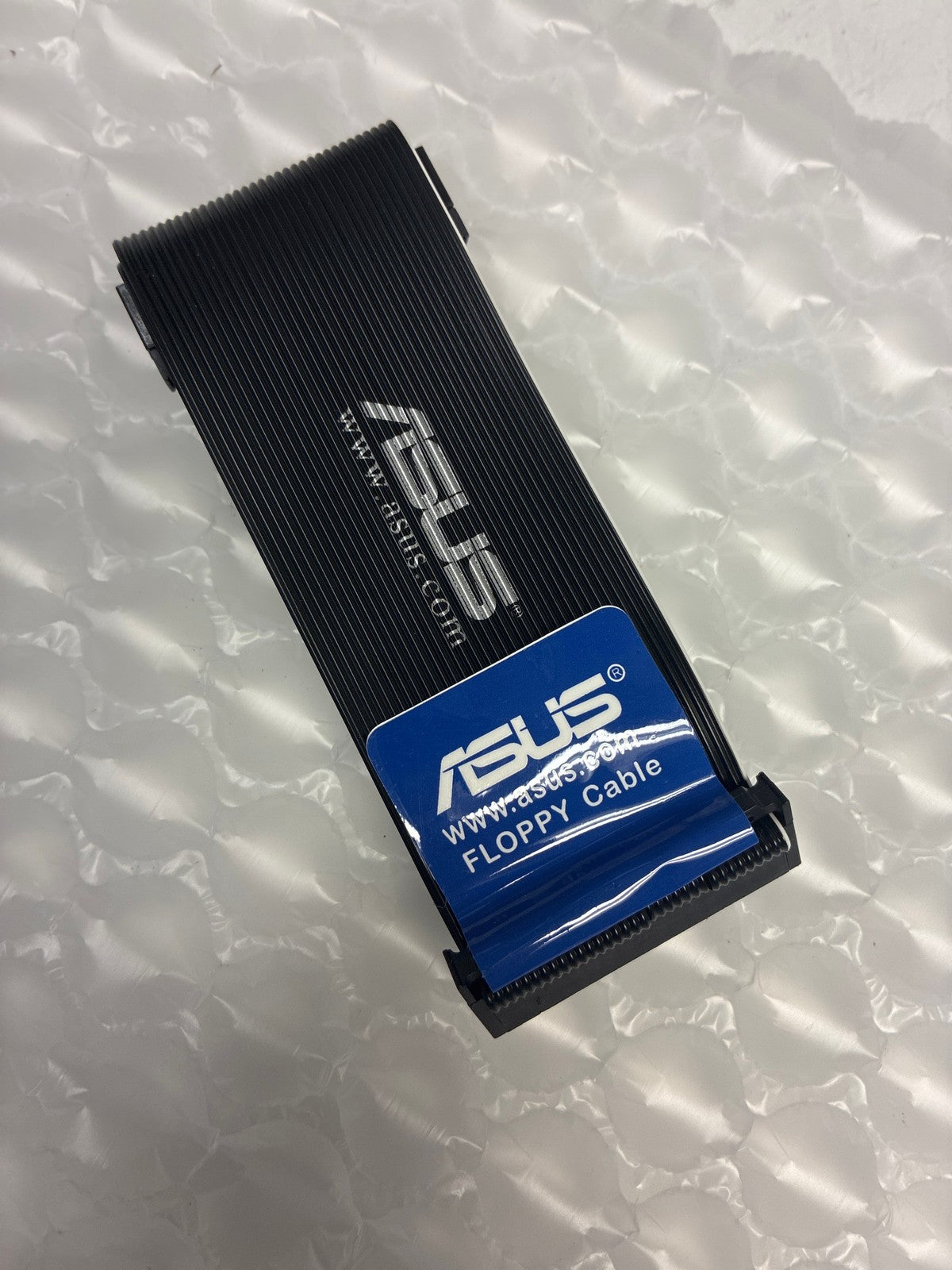 🔥 ASUS Floppy Drive Ribbon Cable 34-Pin IDC Flat Black Internal FDD Cable