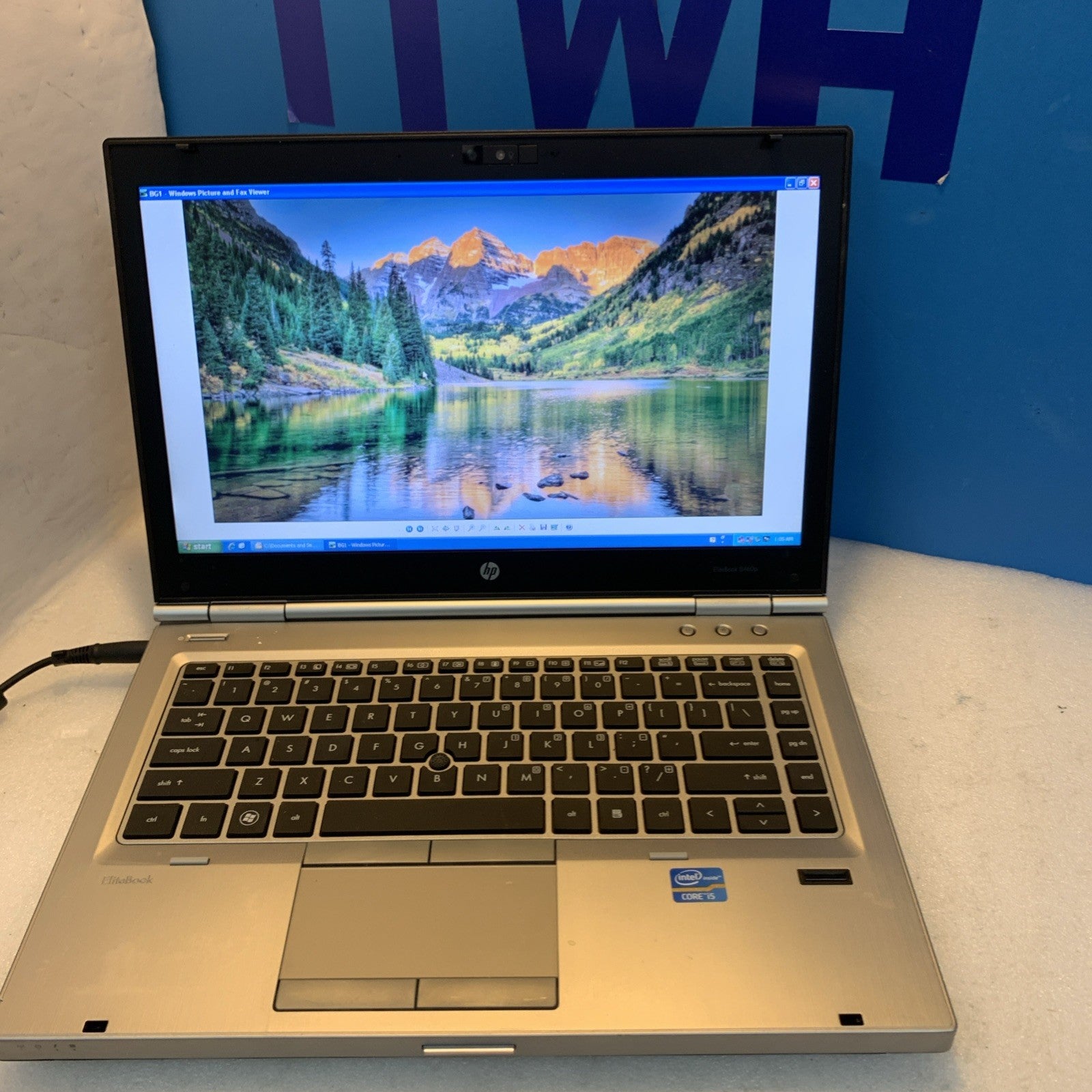 🔥 HP Elitebook 8460p 14" CPU 4GB FireWire DP WiFi Bluetooth Webcam Win XP SP3