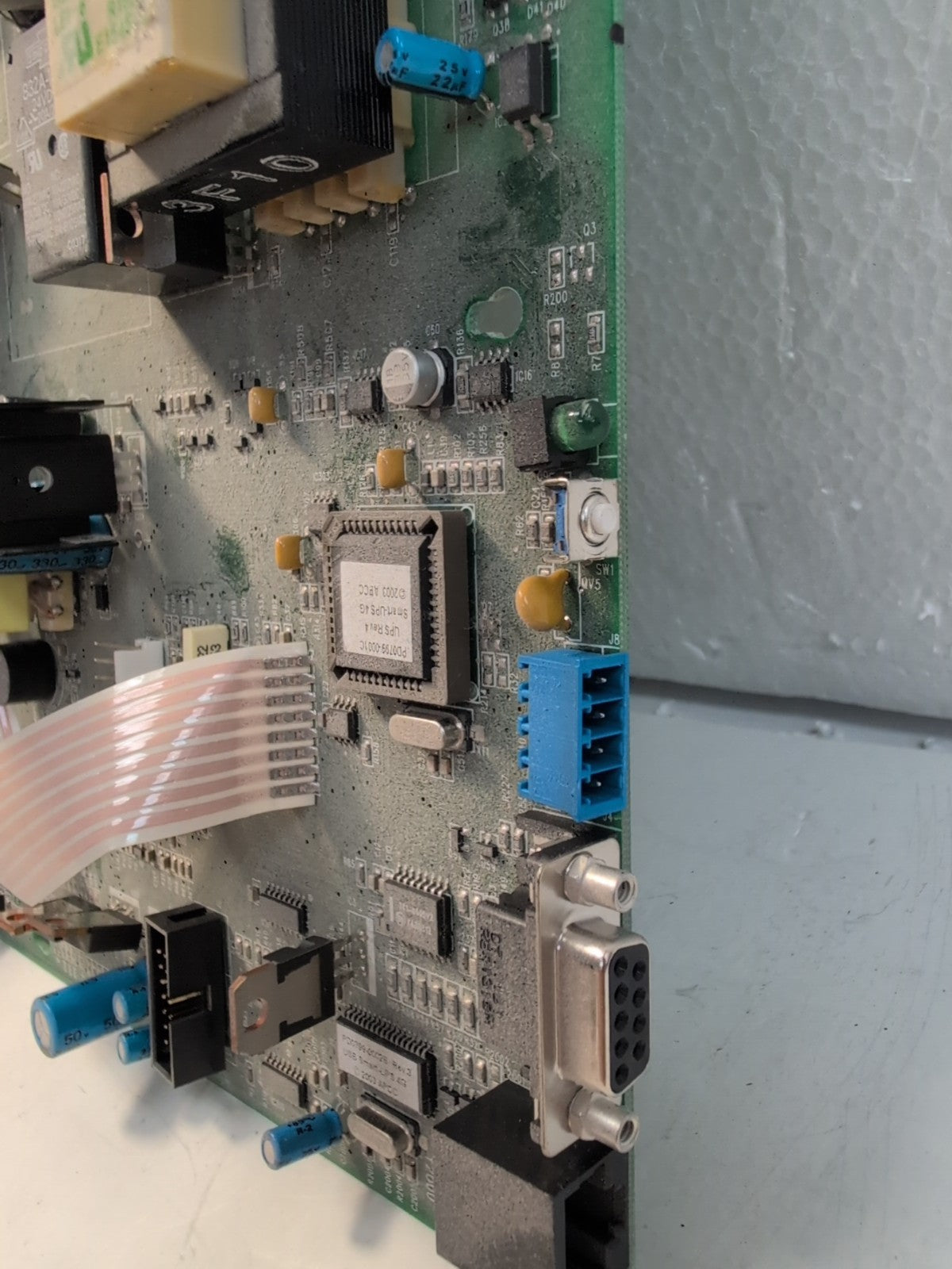 🔥 APC 2U3K 640-0799D REV 04 SMART-UPS  MAIN BOARD WITH Front Control Panel -