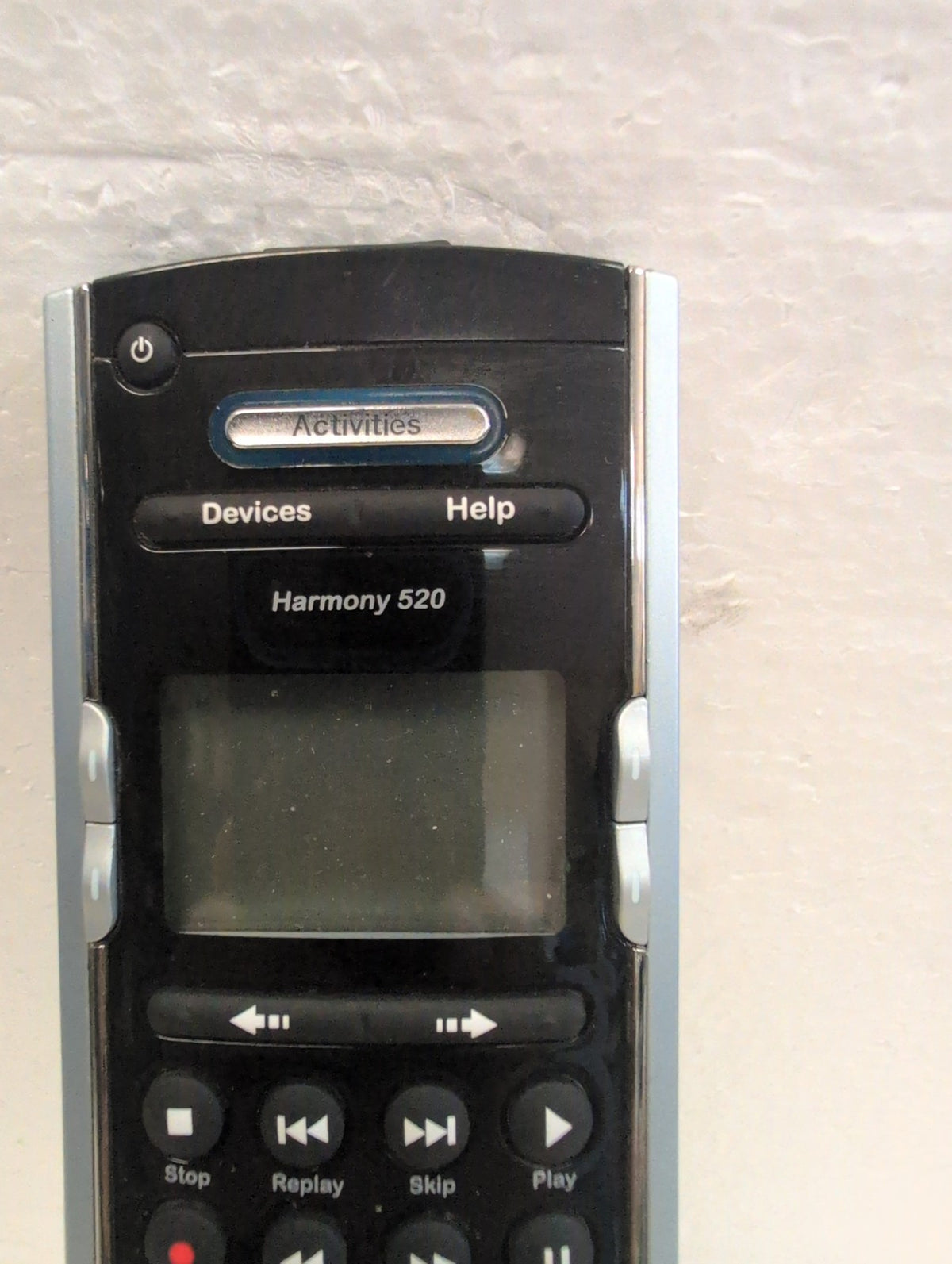 🎸 Logitech Harmony 520 Universal Remote Control R-IH10 LCD Backlit IR Silver