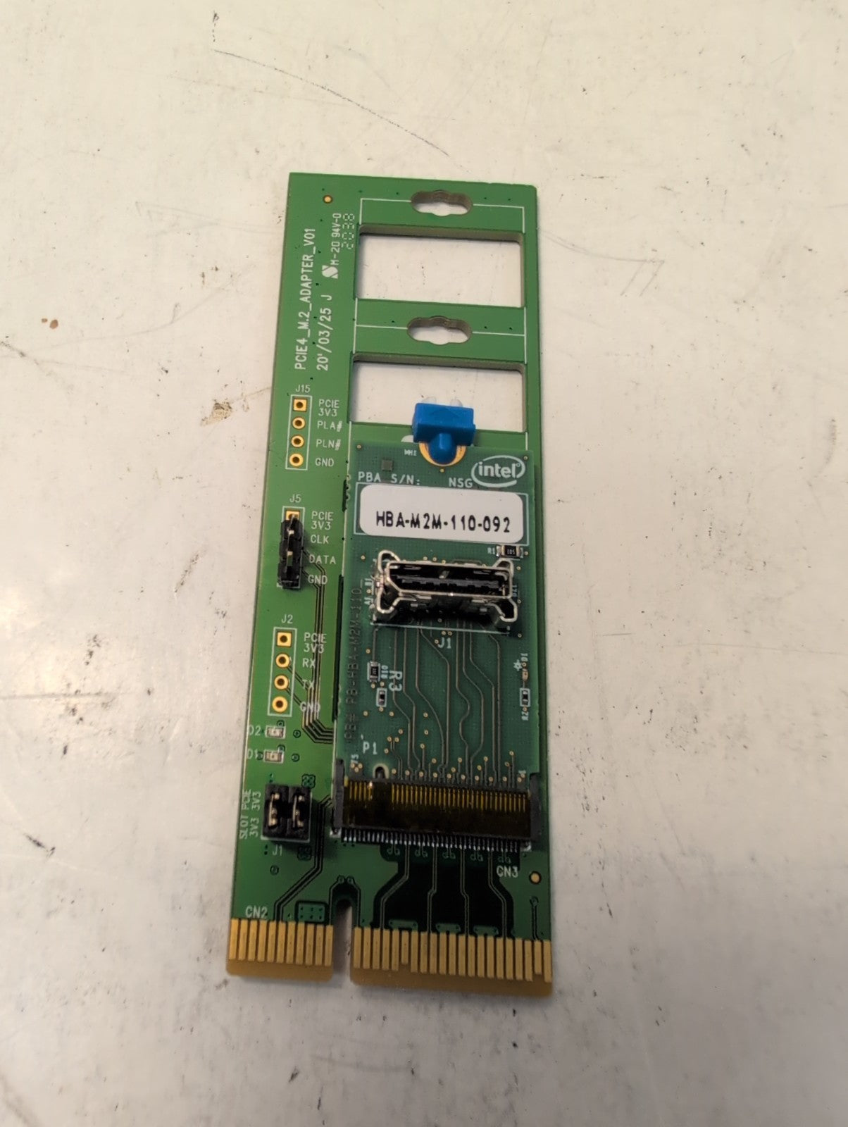🔥 M.2 NVMe SSD  TO PCI-E Adapter HBA-M2M-110-092 -