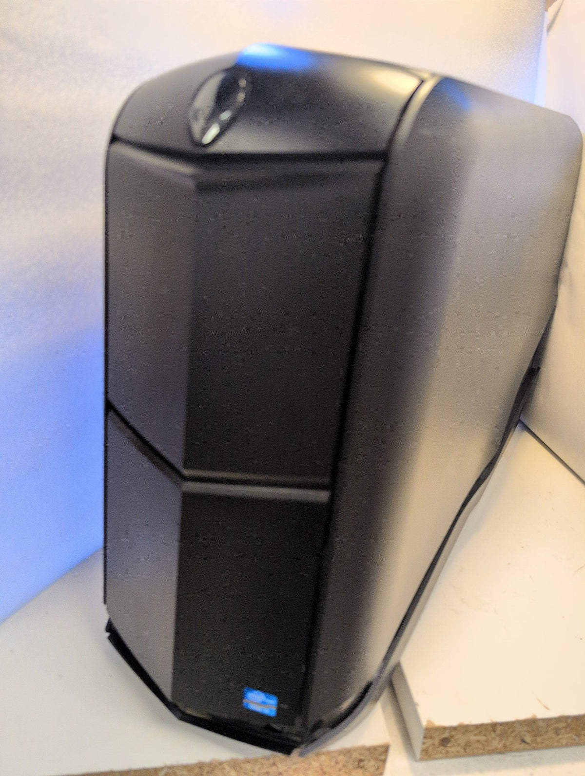 🎸 Alienware Aurora R4 Mid Tower Computer Case Only  - Black/Gunmetal PC Chassis