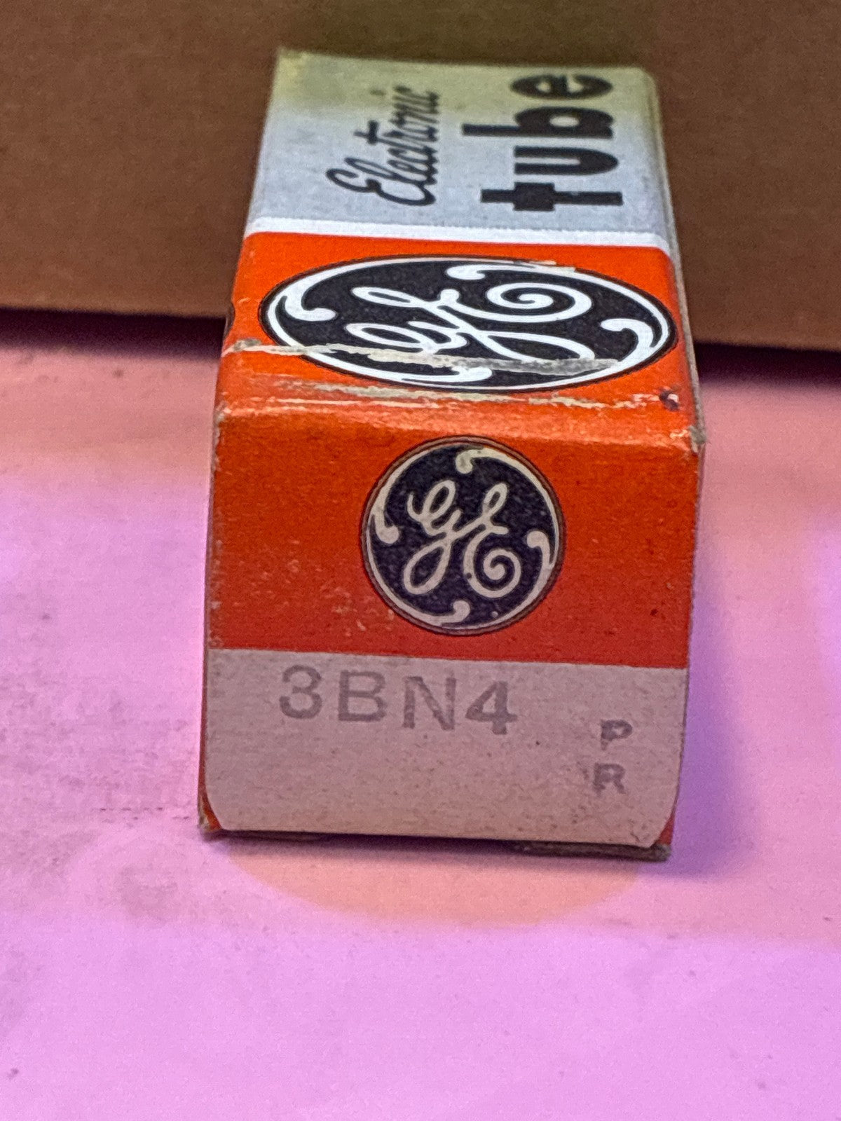 🔥 General Electric GE 3BN4 Vacuum Tube NOS in Original Box Vintage