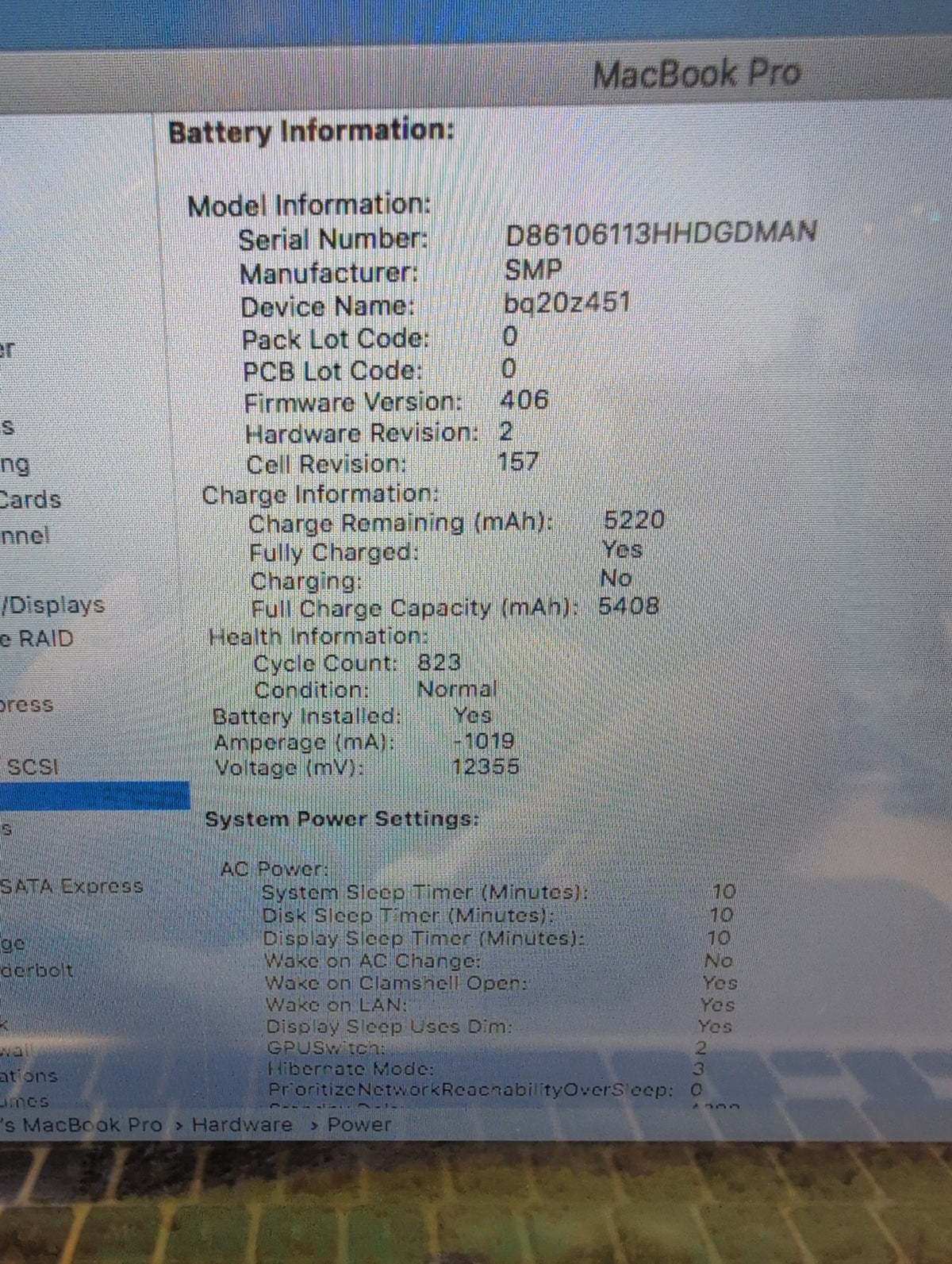 🎸 Apple MacBook Pro 15-inch A1286 2011 Intel i7-2.0GHz 8GB 250GB SSD 10.13