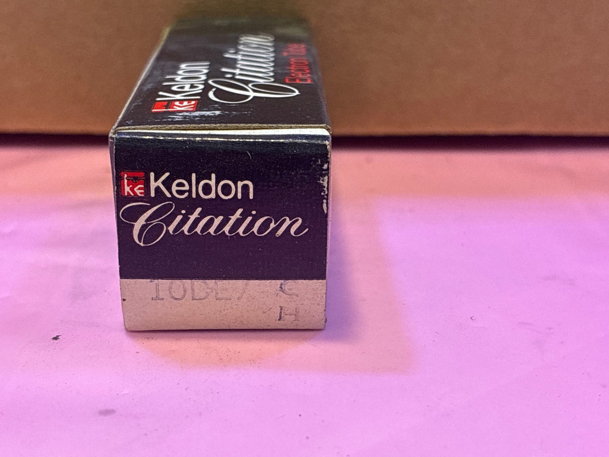 🔥 Keldon Citation 10DE7 Electron Vacuum Tube NOS in Original Box