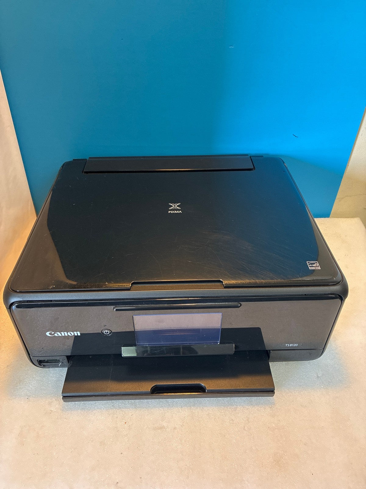 🔥 Canon PIXMA TS8120 Wireless All-in-One Inkjet Printer Scanner Copier Black