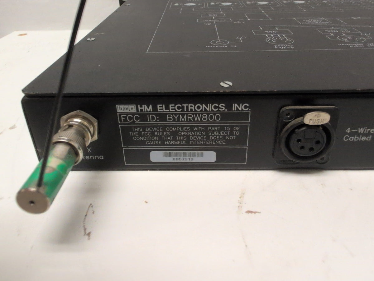 🎸 HME RW800 Wireless Intercom System Base Station Only (NO AC/BELT-PAC)