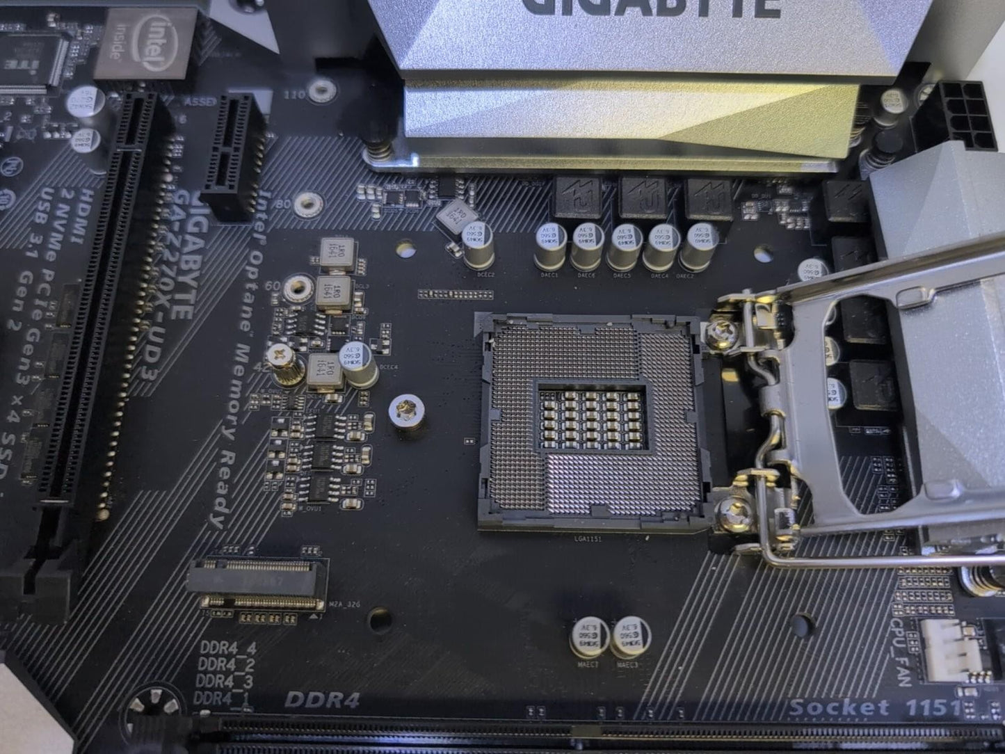 Gigabyte GA-Z270X-UD3 DDR4 USB3.1 Z270 LGA 1151 ATX Motherboard  -