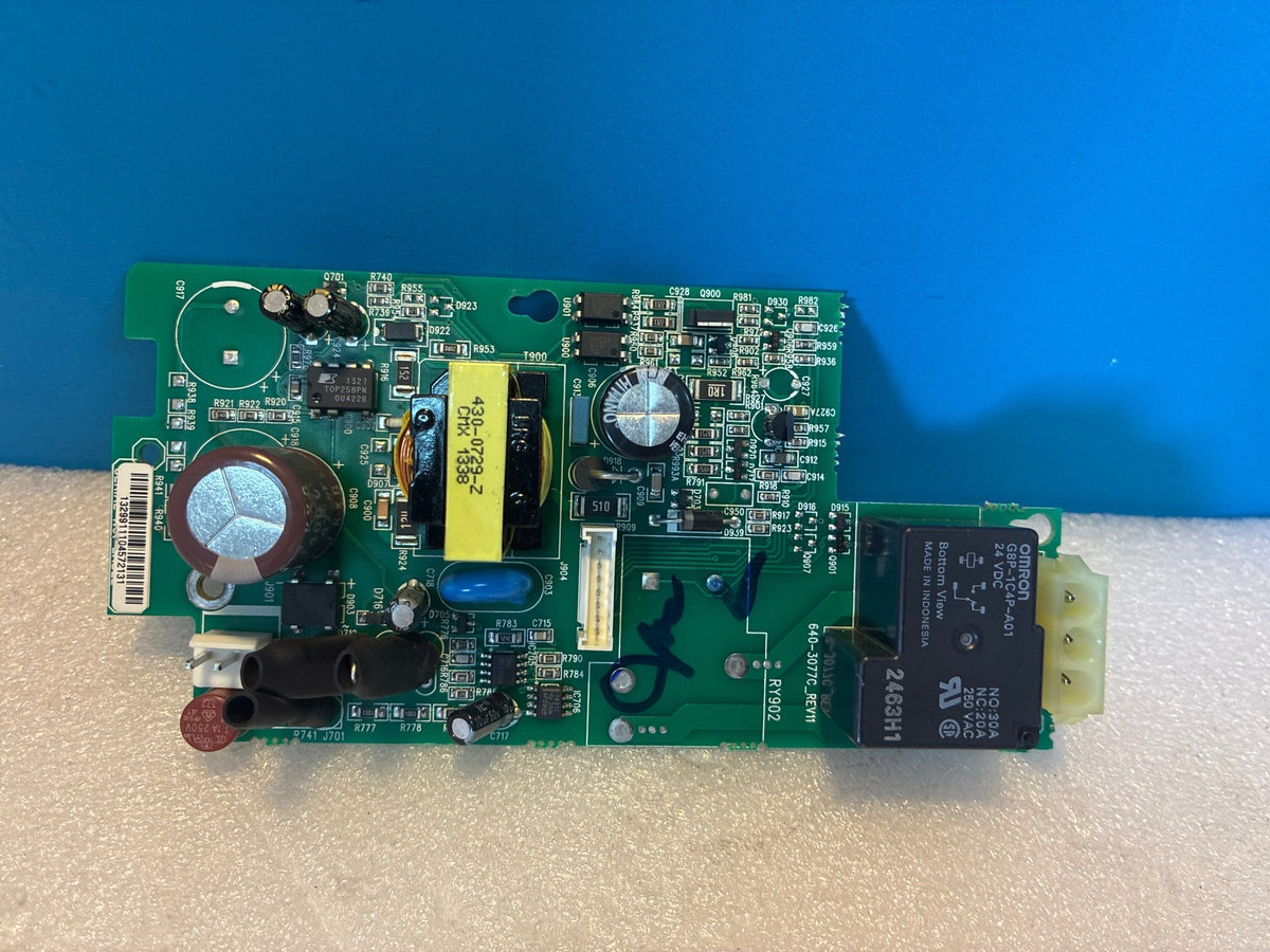🔥 Power Supply Control Board 640-3077C_REV11 Omron G8P-1C4P-A01 24VDC Relay