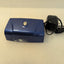 🎸 4-Port VGA KVM Switch Box VS-141A Blue Manual Selector w/ Power Adapter