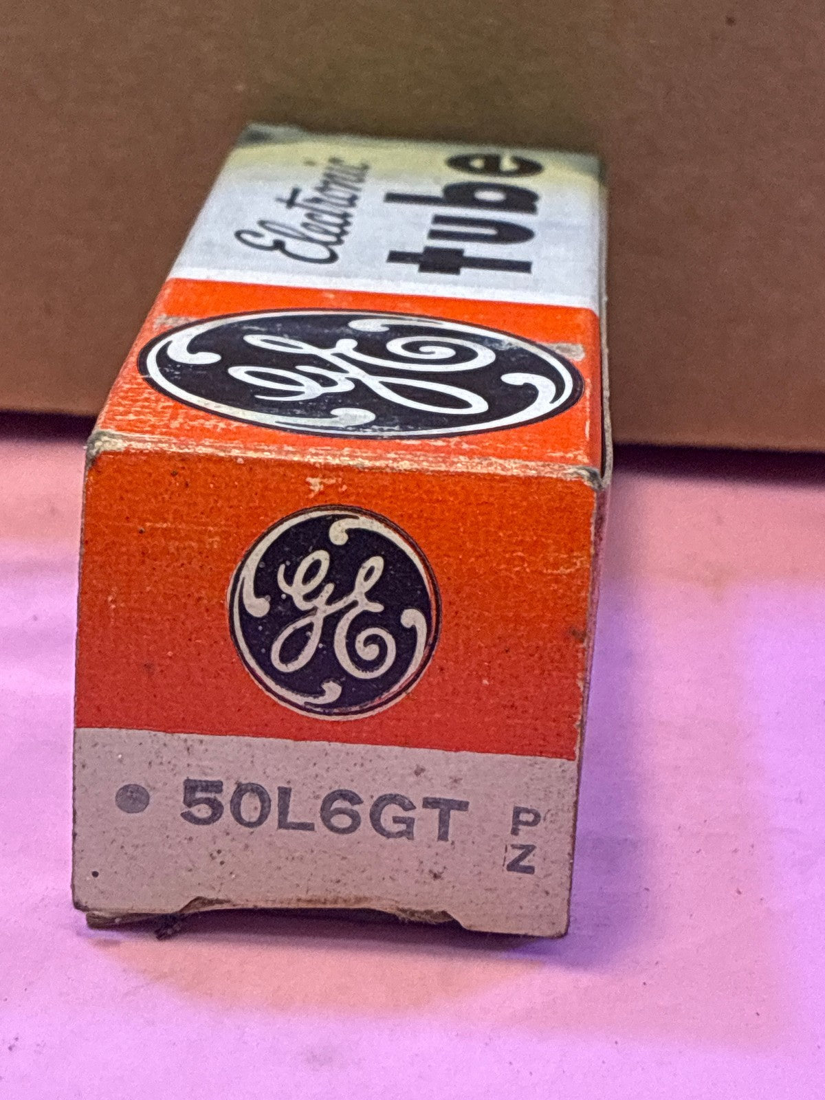 🔥 General Electric GE 50L6GT Vacuum Tube NOS in Original Box