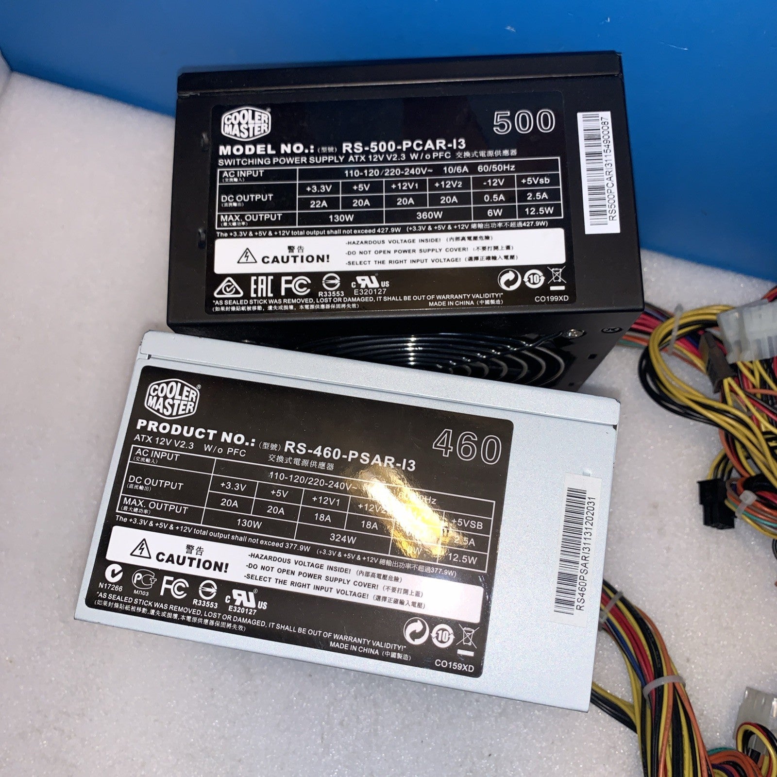 🔥Cooler Master 460-500W power supplies w/ 6P PCIe