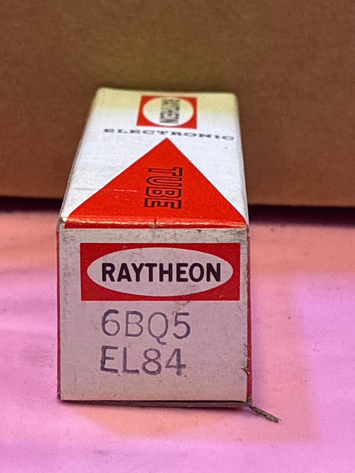 🔥 Raytheon 6BQ5 EL84 Vacuum Tube in Original Box Vintage Audio Amplifier