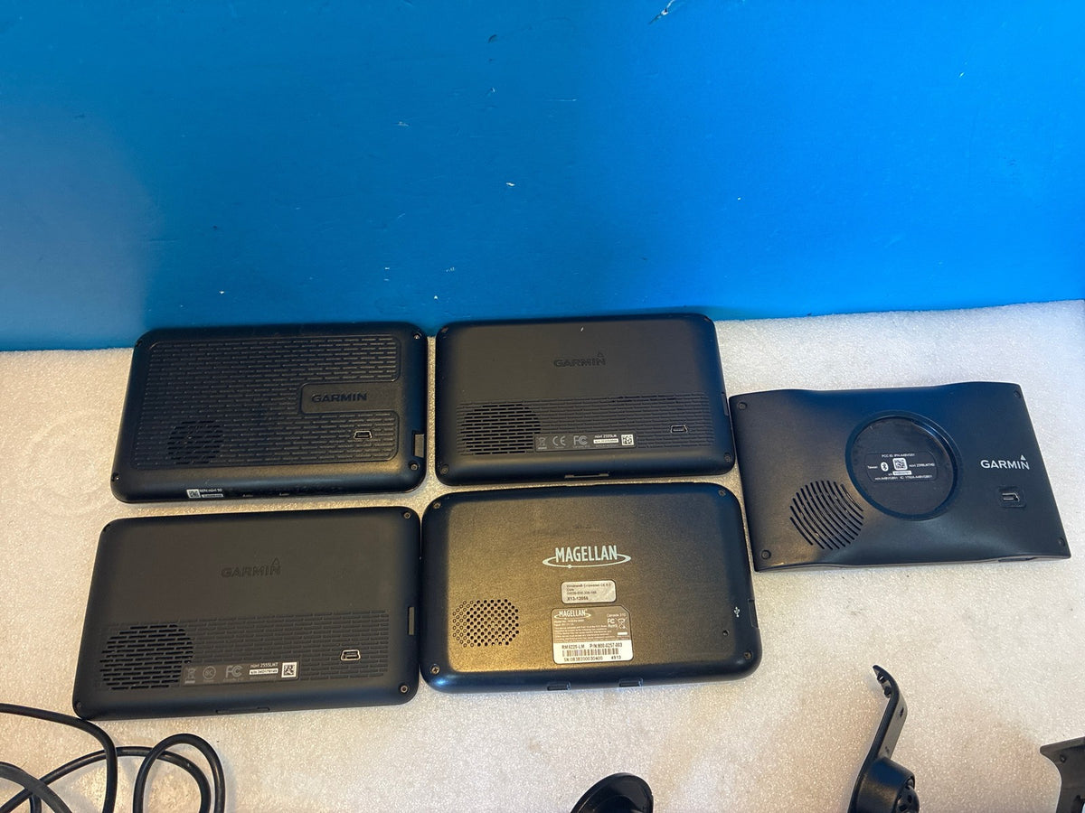 🔥 Garmin Nuvi 50 2555LM 2555LMT 2598LMTHD + Magellan RM5220-LM GPS Lot N393M-50