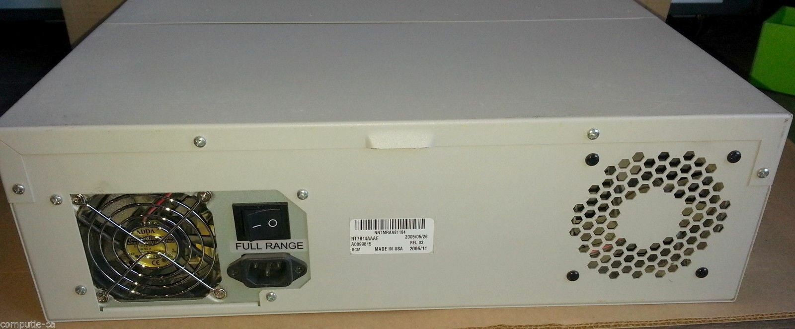 Nortel Networks Contivity 1750 Router NT7B14AAAE W/  DSM 16+