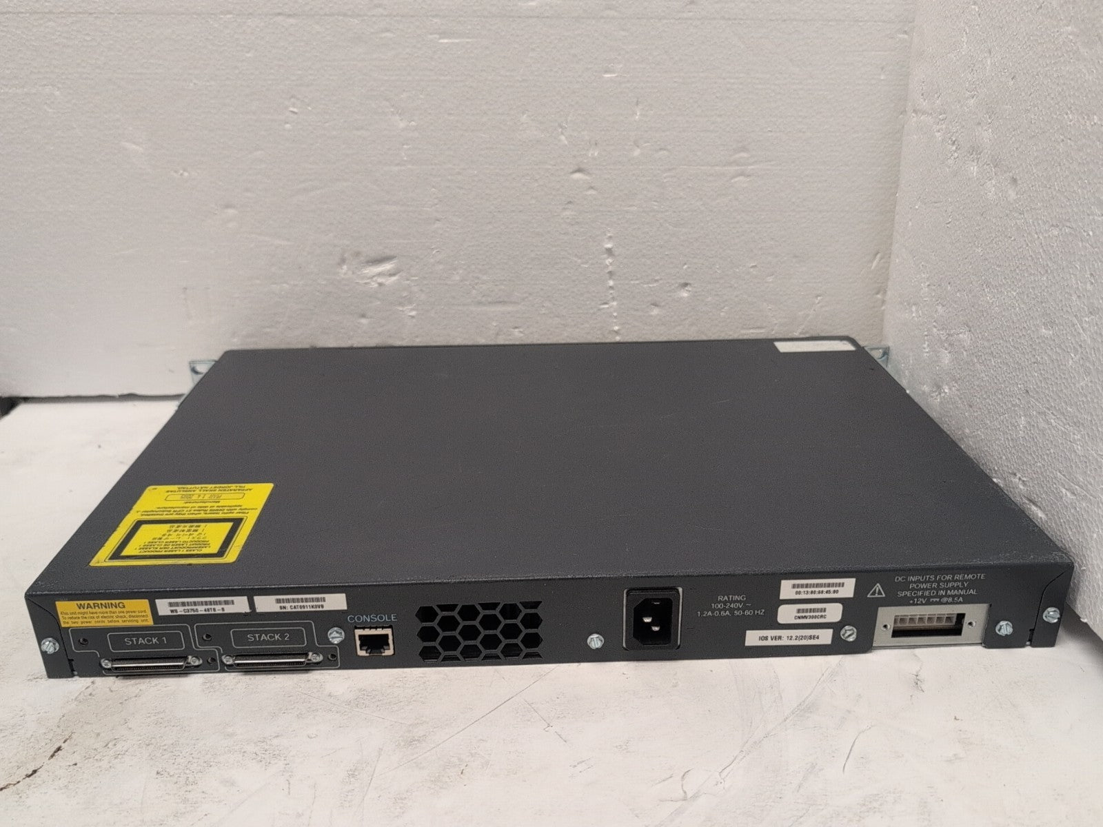 🔥 Cisco WS-C3750-48TS-S Catalyst 48-Port Gigabit Managed Switch -