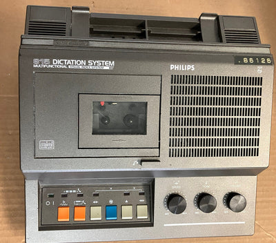 ~Philips 815 Dictation System Executive MiniCassette Recorder Not work for parts