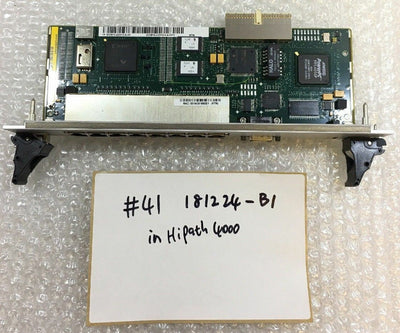 ~  Siemens Hipath 4000 RTM S30810-Q2312-X-H1 A30810-X2312-X-4-7411 MODULE