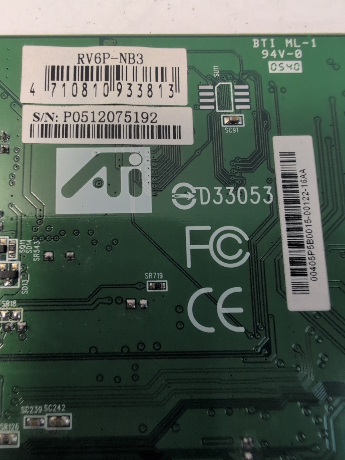 🔥 ATI RV6P-NB3 VGA DVI S-VIDEO GRAPHICS CARD -