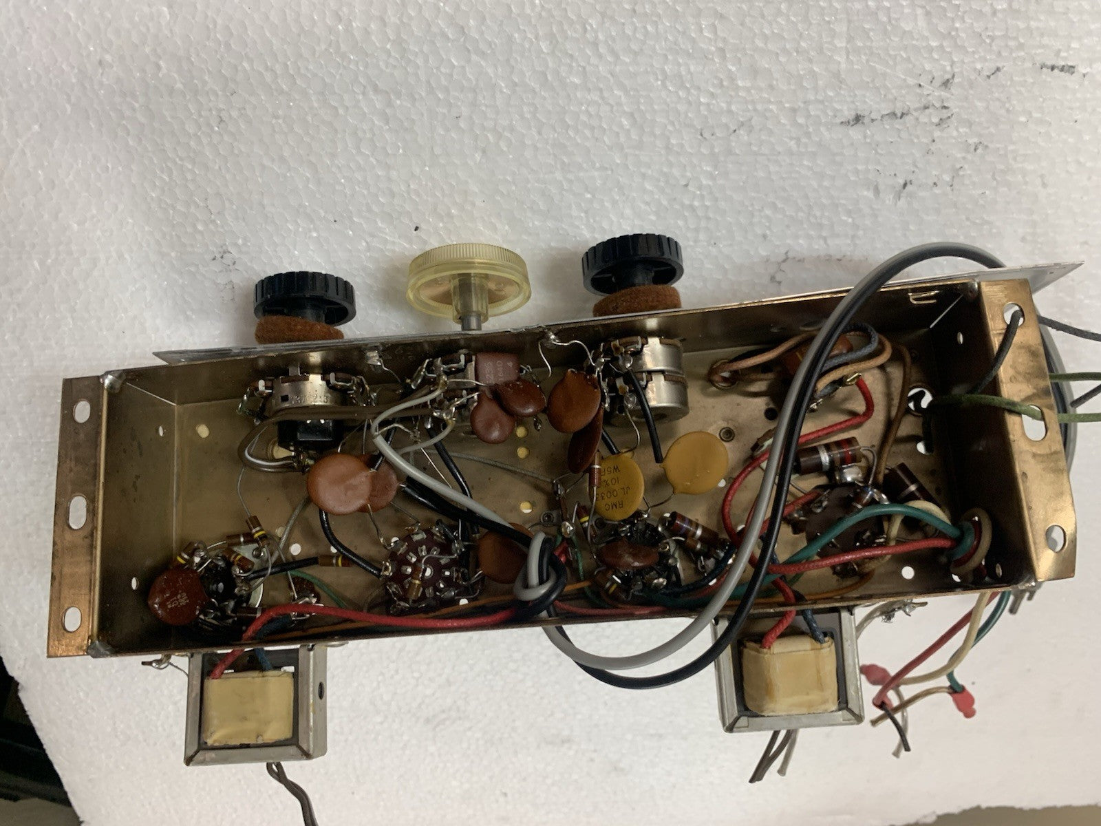 🔥 Motorola Tube Amplifier Chassis EZ80 ECL82 6BM8 Project Vintage