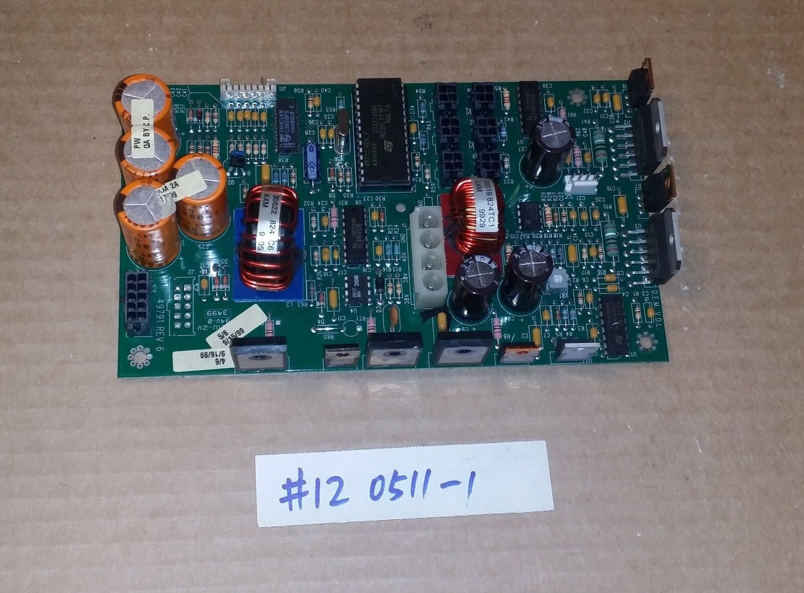 Zebra  Bar Code Printers board 49791 Rev 6