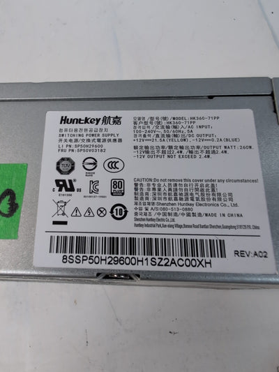 🔥 Power Supply HK360-71PP PCH015 260W 10Pin For Lenovo M310 ThinkCentre M75s -