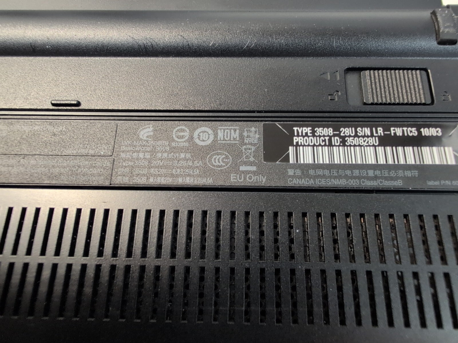 🔥Lenovo Thinkpad X100e 12" Laptop AMD MV-40 CPU/4GB RAM/500GB HDD/WinXP -