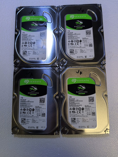 🔥 4x Dell ST1000DM010 1TB 3.5" 6Gb/s 7.2K SATA Hard Drive (1000+ Days Life Left