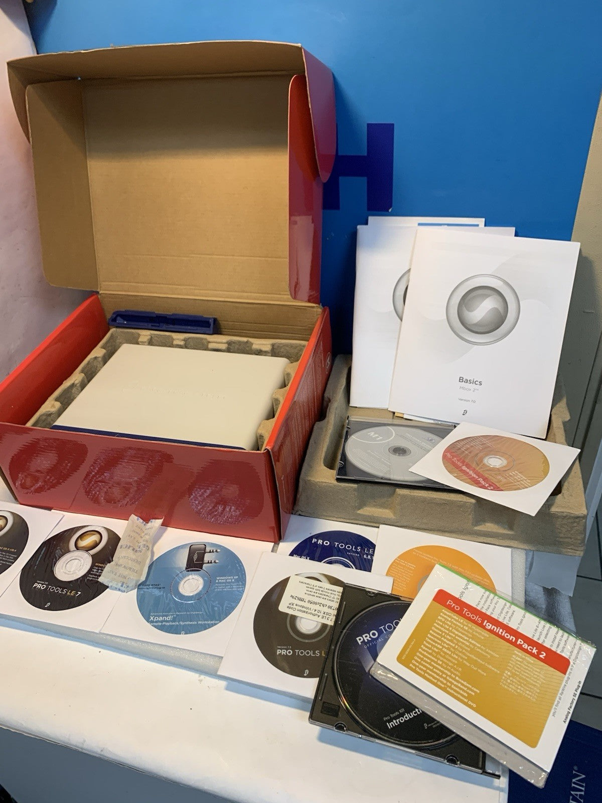 Digidesign Mbox 2 USB Audio Interface Pro Tools Boxed