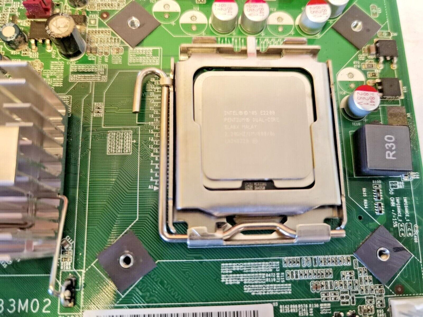 $ Dell Motherboard CN-0CU409-73604-875-023V /w CPU E2200