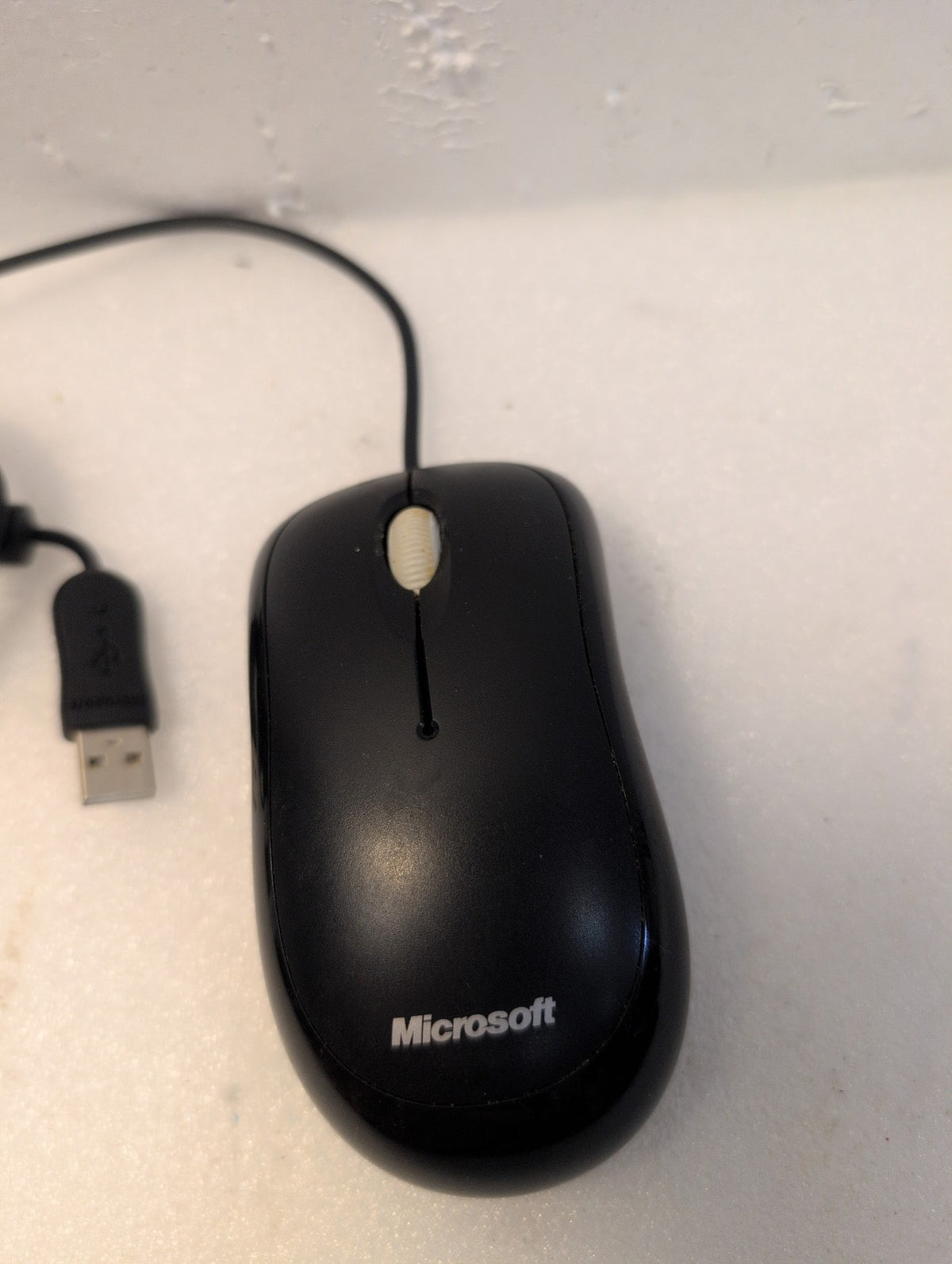 🎸 Microsoft Basic Optical Mouse v2.0 Model 1113 Black Wired USB PS/2 Compatible