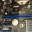 ~ MSI H61M-P21 (B3) Motherboard H61 LGA 1155 DDR3 mATX Pentium G630 SR05S &Plate