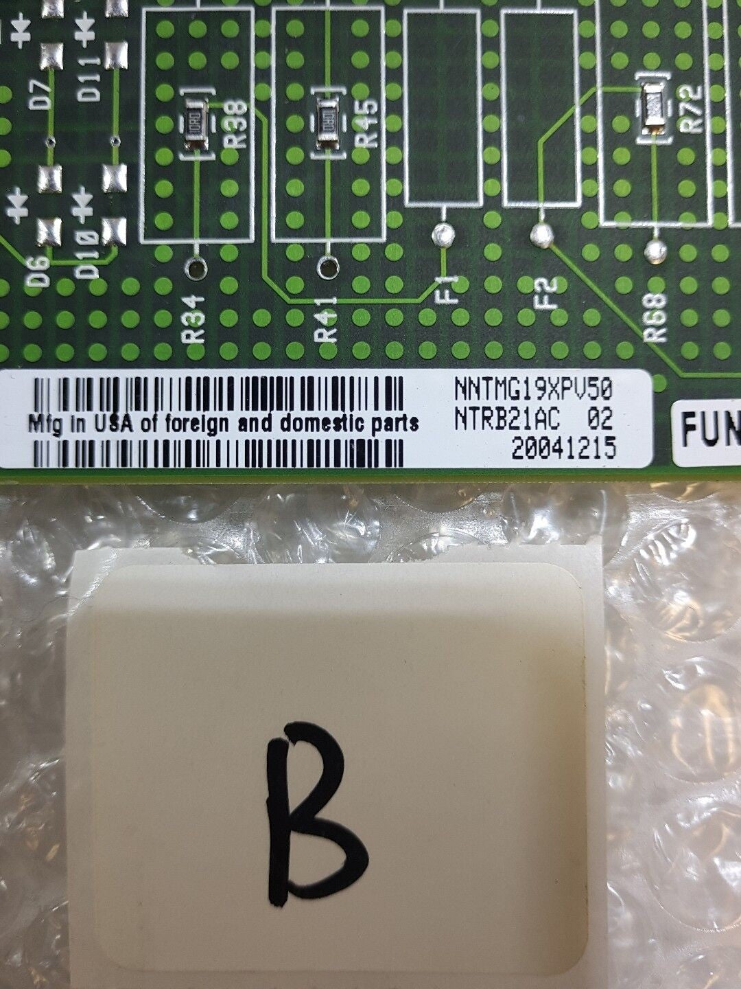 -  Nortel NTRB21AC TELEPHONE SYTEM MODULE  CARD RIse 02 @@@